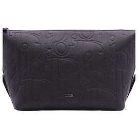 Pochette Grande in Pelle Dior Gravity Christian Dior Nera per Uomo Nero