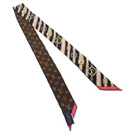 Sciarpa/Scaldacollo BB Monogram Forever di Louis Vuitton Marrone