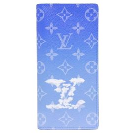 Portafoglio Brazza LV Clouds di Louis Vuitton Blu