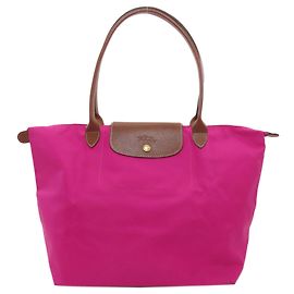 Borsa Tote Le Pliage Longchamp, Materiale in Nylon, Donna Rosa