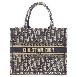 Sac à main Small DIOR OBLIQUE de Christian Dior Bleu