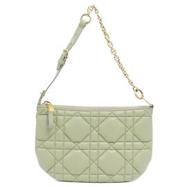 Bolsa de Ombro Caro Tulipa Christian Dior Verde