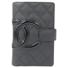 Chanel Cambon Line Wallet Black