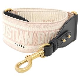 Dior Pink Canvas Strap Pink