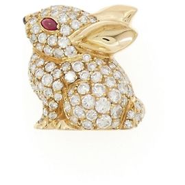 Van Cleef & Arpels colored stone brooch Yellow