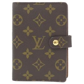 Louis Vuitton Monogram Agenda PM Organizer Brown