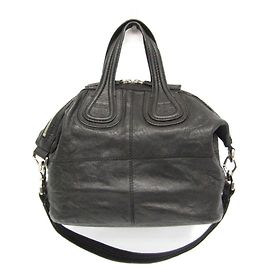 Borsa in pelle nera per donne Givenchy Nightingale Small, Borsa a spalla Nero