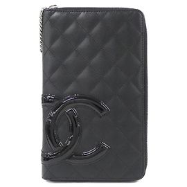 Chanel Cambon Line Wallet Black