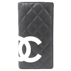 Chanel Cambon Line Wallet Black