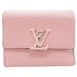 Carteira Compacta XS Capucines da Louis Vuitton com porta-moedas, Feminino Marrom