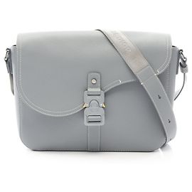 Borsa a spalla in pelle Dior SADDLE di Christian Dior per uomo - Grigio Marrone