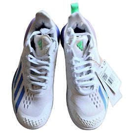 Adidas adizero Cybersonic Sneakers Weiß Blau Grün Lila