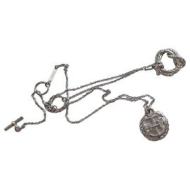 Ancora in corda Hermès Silver hardware