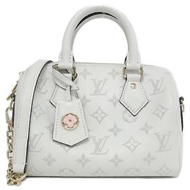 Sac Bandoulière Boston Monogram Flowering de Louis Vuitton Blanc