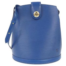 Sac à épaule Cluny Epi Louis Vuitton Bleu