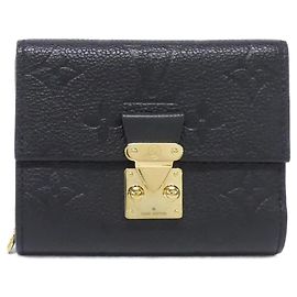 Portefeuille Metis Compact en Monogram Empreinte Louis Vuitton Noir