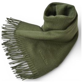 Christian Dior Men's Winter Scarf, Wool, Moss Green Green