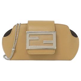 Estuche para gafas Fendi Beige