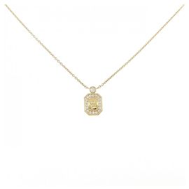 Collier logo HW de Harry Winston Jaune