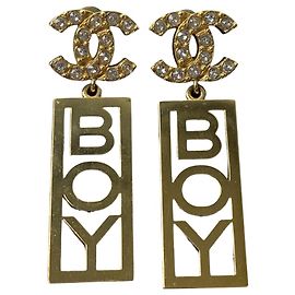 Orecchini Coco Mark Swing da donna CHANEL, Boy C D'oro