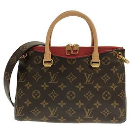 Borsa a mano Pallas BB Monogram Louis Vuitton Marrone