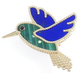 Van Cleef & Arpels Lucky Animals Colibri Brooch Yellow