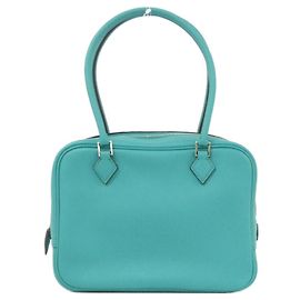 Hermès Hermes Mini Plume MINI Handbag Blue