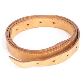 Louis Vuitton Long Leather Shoulder Strap for Buggy, Men's Brown