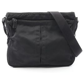Prada Black Nylon Shoulder Bag Black