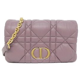 Borsa a Spalla Pochette Christian Dior Caro Rosa