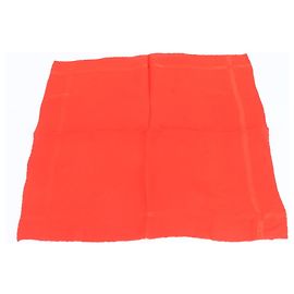 Bufanda/Bufanda de Seda Roja Chanel - Marca de Mujer Roja