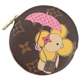 Carteira Longa Vivienne Monogram Louis Vuitton LOUIS VUITTON Porta Moedas Marrom