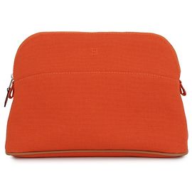 Hermès Hermes bag pouch Bolide Pouch MM Orange Canvas HERMES Orange