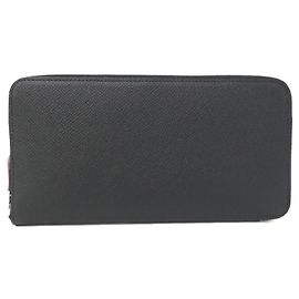 Hermès Hermes ONE TWO THREE Silk In Classic Wallet Black