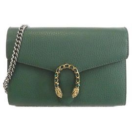 Gucci Dionysus CAOGX Wallet Chain Green