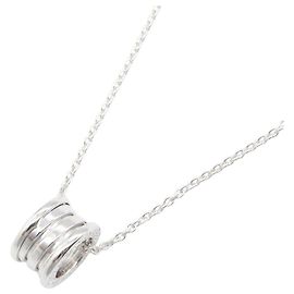 Bulgari Collana BVLGARI, Oro Bianco, per Uomini e Donne, Argento Argento