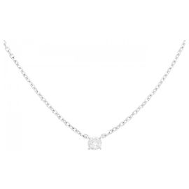 Cartier Halskette. G VG Weiß