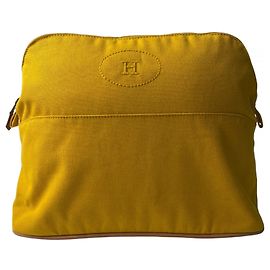 Hermès Hermes HERMES Women's Bolide Pouch GM Yellow