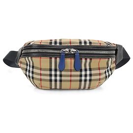 Burberry Nova Check Herren Körper-/Gürtel Tasche in Beige Beige