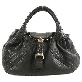 Sac à épaule Fendi SPY Noir
