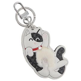 LOUIS VUITTON Monogram LV Cat Charm M01475 LV Auth ARZ470SAM Monogram