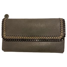 Stella Mc Cartney Stella McCartney Continental Wallet Dark Grey Dark grey