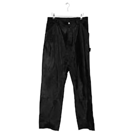 Autre Marque Schwarze gerade Hose Schwarz