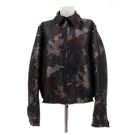 Christian Dior Bomberjacke Bunt Polyester Mehrfarben