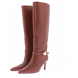 Zimmermann Stivali "Harlow 65" cammello in pelle Cammello