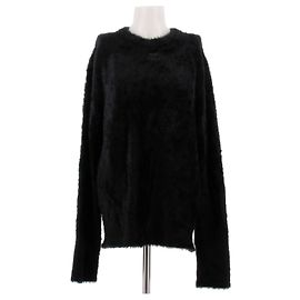 Suéter Courreges de mohair negro Negro