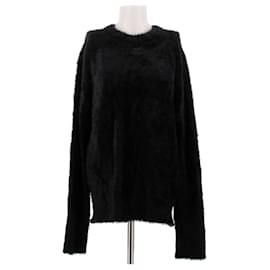 Pull Courreges en mohair noir Noir