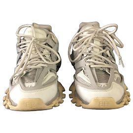 Balenciaga Track Sneakers White Grey