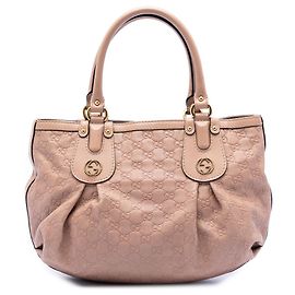 Bolsa tote Scarlett Guccissima marrom da Gucci Marrom Carne