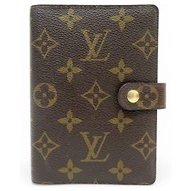 CUBIERTA DE AGENDA FUNCIONAL PM MONOGRAMA LOUIS VUITTON R20005 Castaño